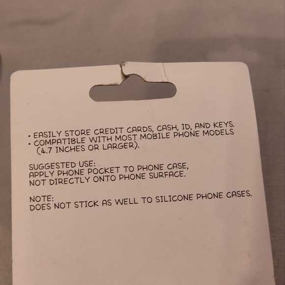 NWT! 2- Cell Phone Pockets - Picture 6 of 6